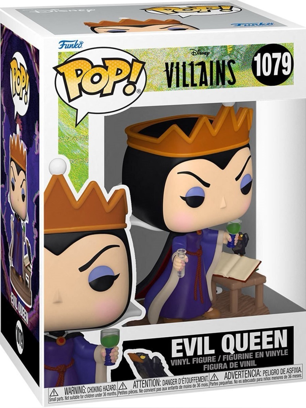 Evil Queen POP Vinyl Figure #1079 Funko Disney Villains Snow White New!